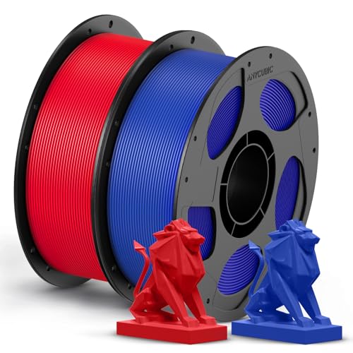 ANYCUBIC PETG Filament 1.75mm, 3D Printer Filament, Dimensional Accuracy +-- 0.02mm, Exceptional Toughness, Print with FDM 3D Printers,Intelligent Ide
