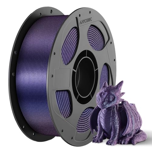 ANYCUBIC PLA Galaxy 3D Printer Filament, Sparkle PLA Filament 1.75mm Dimensional Accuracy +-- 0.03mm, Print with Most FDM 3D Printers, Intelligent Ide