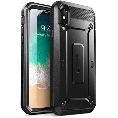SUPCASE Unicorn Beetle Pro Series Case Designed Designed for iPhone X, with Built-in Screen Protector Full-Body Rugged Holster Case for Apple iPhone X