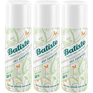 Batiste Dry Shampoo, Bare, 1.6 oz. (3-Pack)