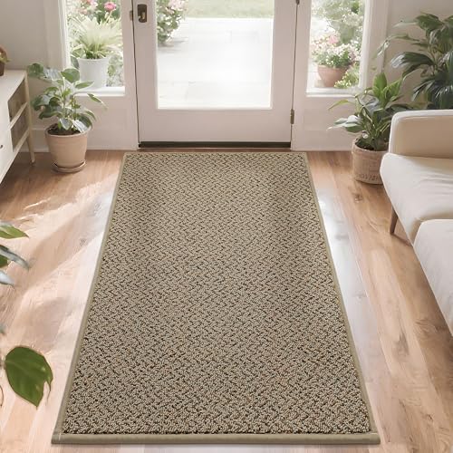 COSY HOMEER-Door-Mat 36"x60" Non Slip Absorbent Entryway Rugs Dirt Trapper Doormats Washable Entrance Mats Low Pile Welcome Floor Mat for Front Back D