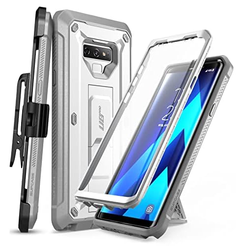 SUPCASE for Galaxy Note 9 Case with Screen Protector (Unicorn Beetle Pro), [Built-in Stand & Belt Clip] Heavy Duty Full-Body Rugged Holster Protective