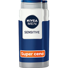 Nivea dusjgelé for menn sensitiv (2 x 500 ml)