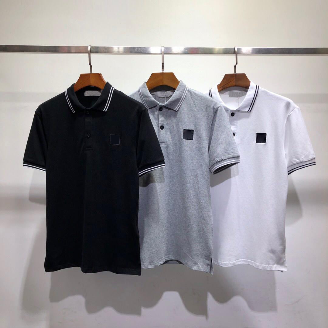 T Shirts Designer T Shirt Men Women Tshirts Couple Luxury Tees Embroidered Label 100% Cotton Polo Shirts Short Sleeve 4 Designs 15 Colors Summer Clo