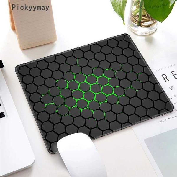 PC Mouse Pad Small Mousepad Gabinete Gamer Mausepad Computer Desk Mat Geometric Gaming Office Accessories Keyboard Table MatsM240802