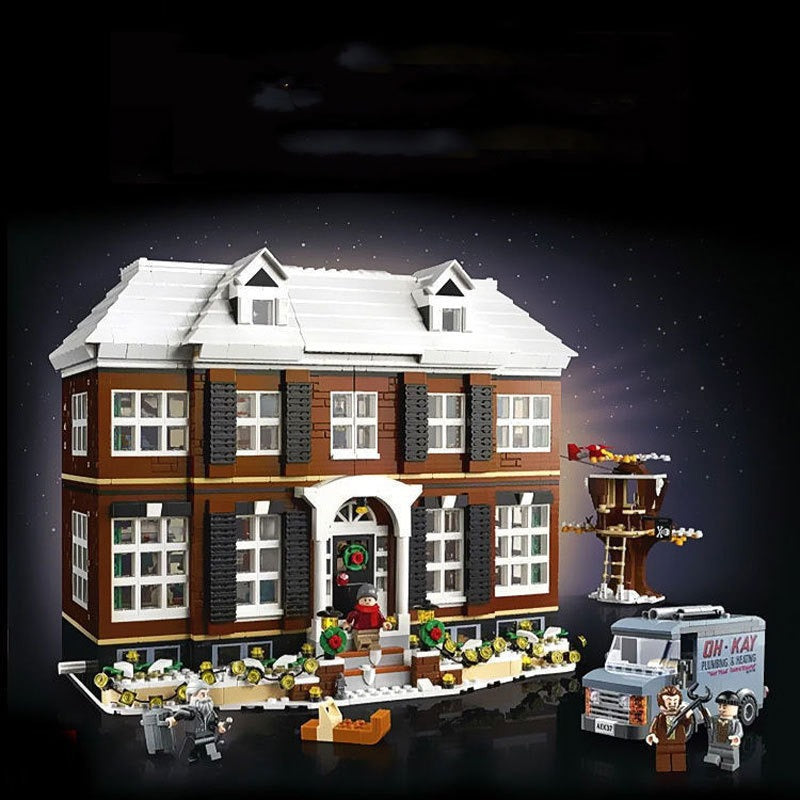 Block toy Blocks 3955 PCS Home Alone Compatible 21330 Model Building Blocks Brick Education Birthday Christmas Gifts Toys S249201
