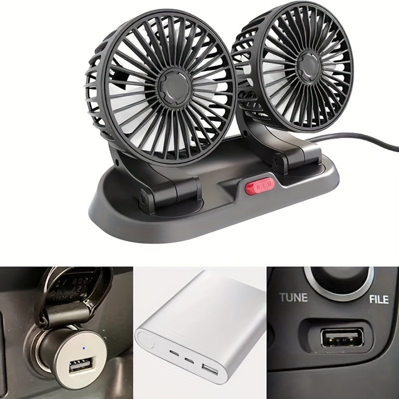 TEMU High-performance Fan With Adjustable Speed & - Energy- Usb-powered Cooling Fan For Pc, Laptop, Desktop - Quiet Quiet Cooling, , Fan Portable