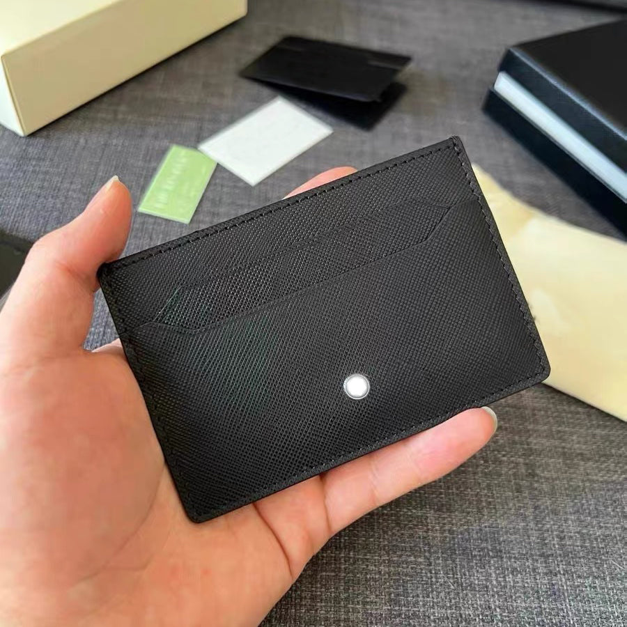 Card holders designer men&#039;s wallet top quality genuine leather pocket coin pure credit card wallet women&#039;s bag designer wallet ID Case pas