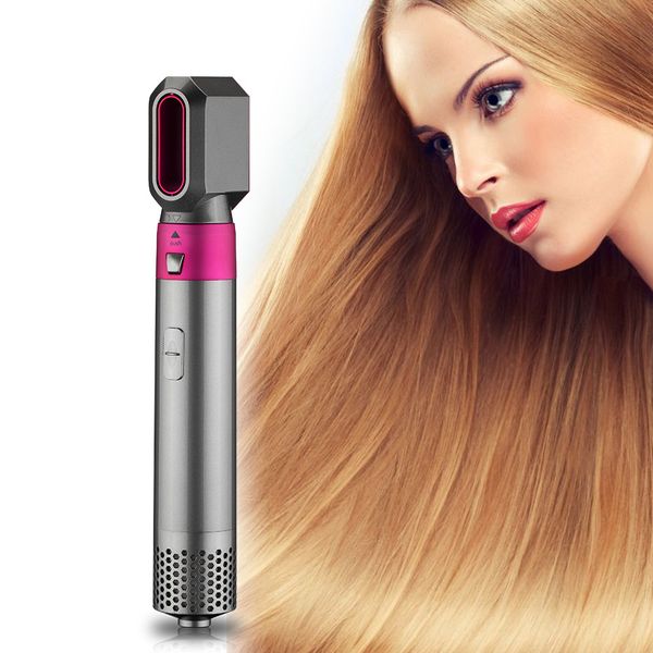 5-In-1 Multi-Function Straight Heat Curly Fluffy Curler Hair Dryer Comb