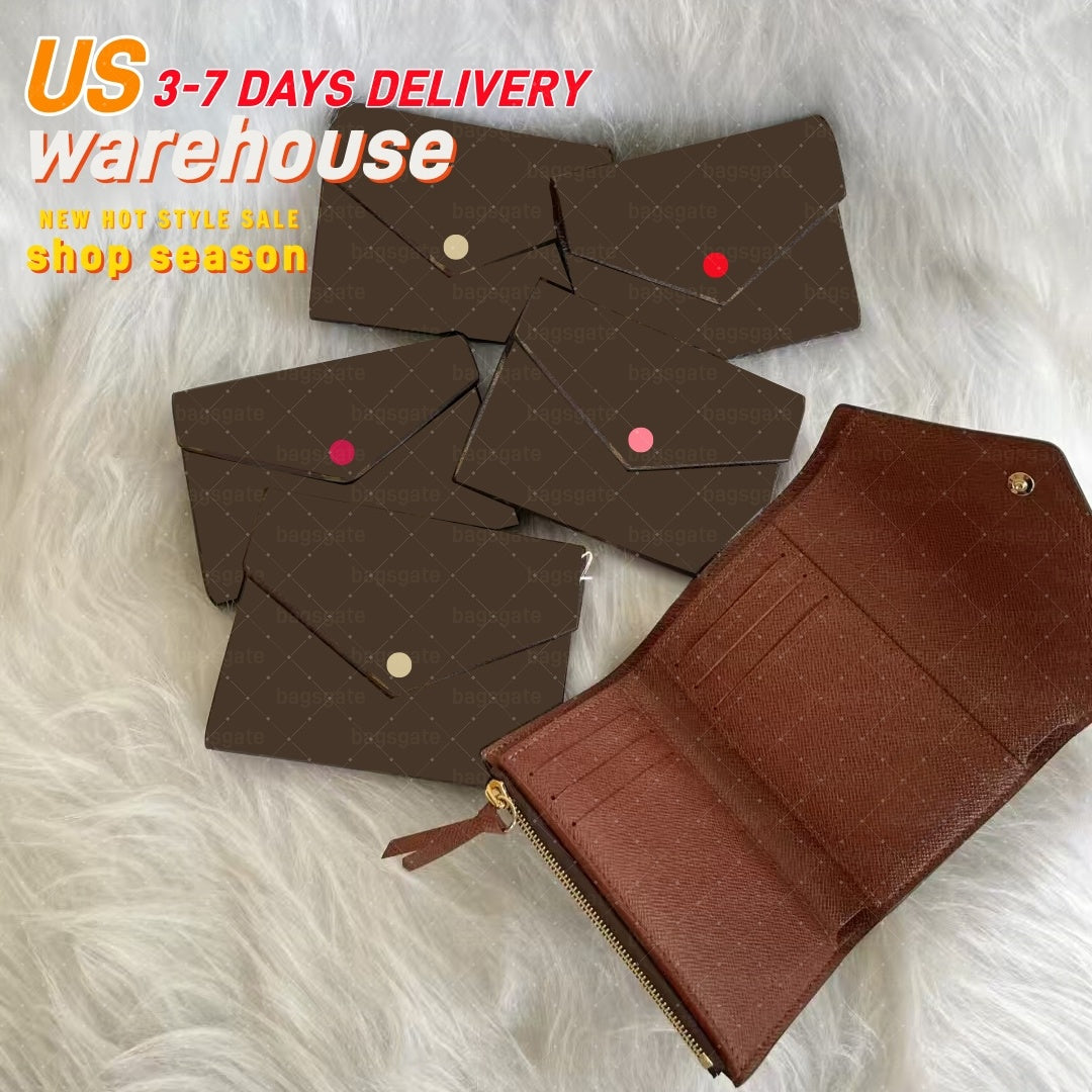 Classcial Women Mens Fashion Designers Bags Card Holders Zip Pouch and Wallet Coin Purses Womens Bags Wallets No BOX