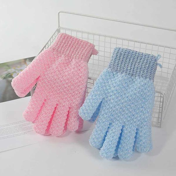 Tools Accessories 1PCS Bath Peeg Exfoliating Mitt Shower Gloves Massage For Body Scrub Sponge Wash Skin Moisturizing SPA G240812