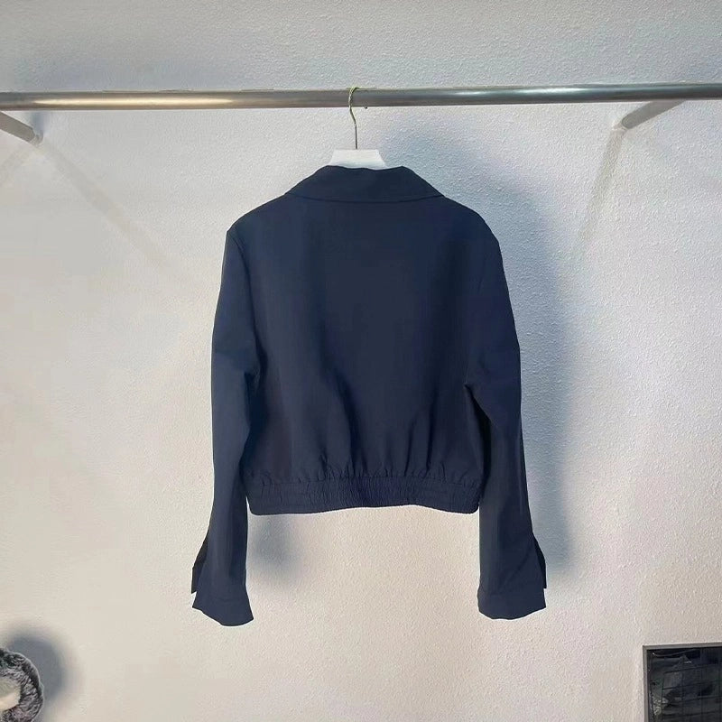 Designer women&#039;s set short shirt pleated short skirt with a youthful campus feel, trendy outdoor outfit