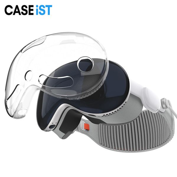 CASEiST VR Case Headset Glasses Protection TPU Silicone Multi Colors Clear Transparent Protective Cover Gaming Virtual Reality Accessories F