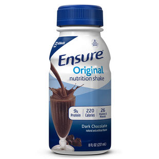 Ensure Original Nutrition Shake Dark Chocolate 8 oz Bottle