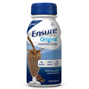 Ensure Original Nutrition Shake Milk Chocolate 8oz Bottle