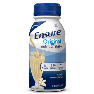 Ensure Original Nutrition Shake Homemade Vanilla 8oz Bottle