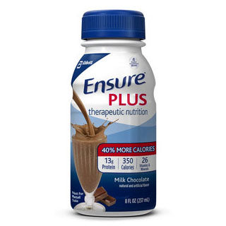 Ensure Plus Nutrition Shake Chocolate 8oz Bottle