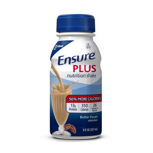 Ensure Plus Nutrition Shake Butter Pecan 8oz Bottle