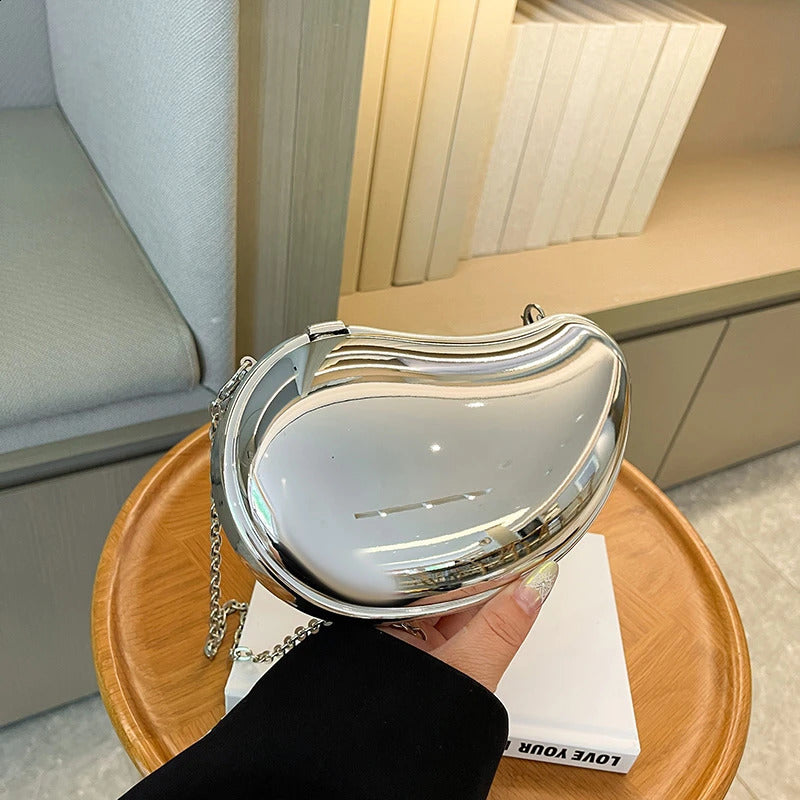 Fashion Trend Womens Shoulder Bag er Acrylic sheet Bags High quality Chain Crossbody Bags Ladies Lipstick pouch 240902