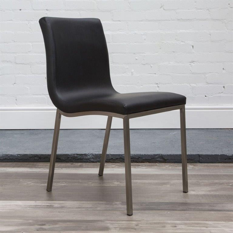 HND Audrey Dining Chair - Grey PU Leather