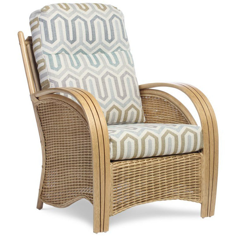 Desser Manila Light Oak Cane Chair - Grade D