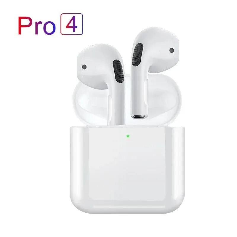 Pro 4 TWS wireless earphones earphone bluetooth headphone earbud headphones -compatible 5.0 Waterproof Headset with Mic