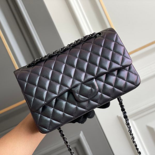 Pearlescent Flap Bag Classic Shoulder Bag Designer Mirror Quality Chain Bags Lambskin Crossbody Bags Designer Bag Handbag High Quality With