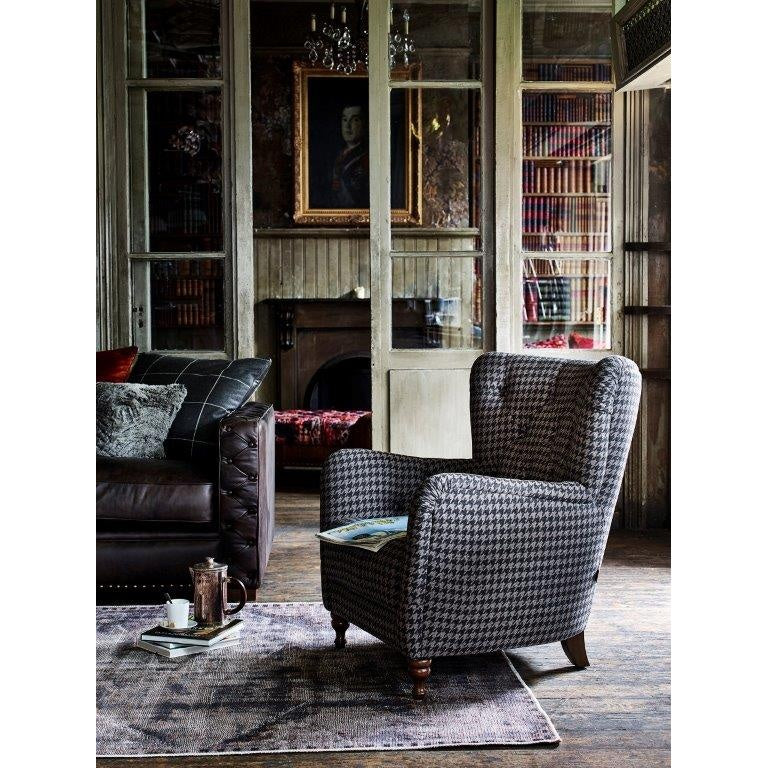 Alexander and James Hansel Accent Chair - Leather - Byron-Satchel-Soul-Indiana