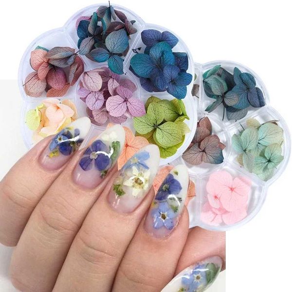 Summer Floral Nail Art Decorations Set Daisy Rose Sticker Manicure Accessories GL1524T250120