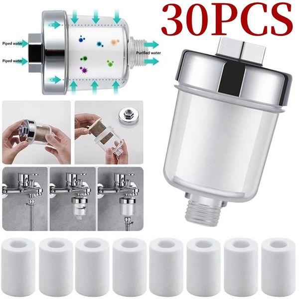 Water Outlet Purifier Kits Universal Faucet Filter Kitchen Bathroom Shower Household PP Cotton High Density 250107