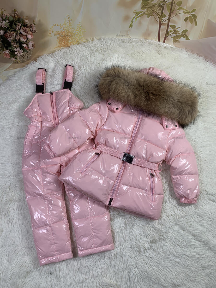 Top baby down coat suits High quality Tracksuits Kids designer Clothes Winter Multi color selection jacket and down overalls A000X27N237