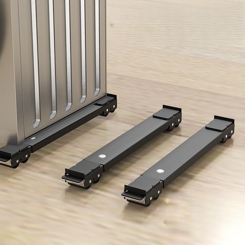TEMU Refrigerator, Washing Machine, Dryer Base, Large Household Appliance Base, With Braking Function, Extendable, 45-70cm, Of Bearing 300kg, Carbon