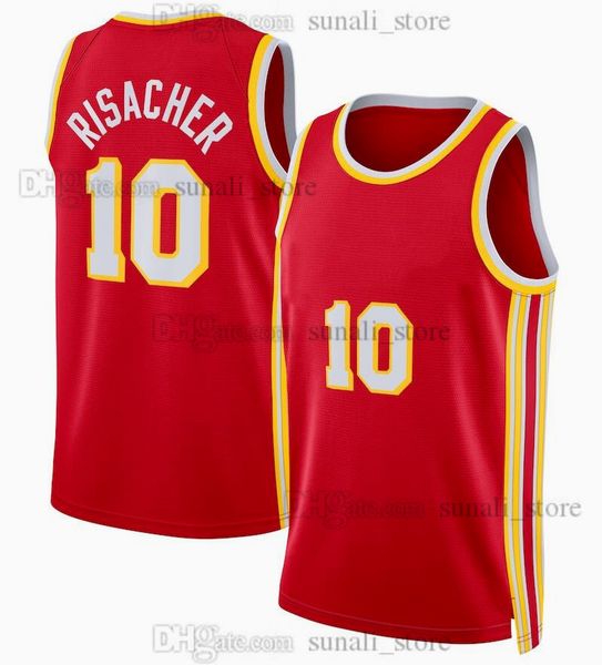 10 Zaccharie Risacher Jerseys 7 Nikola Djurisic 2024 Draft Pick No.1 Basketball Shirts Fast Send
