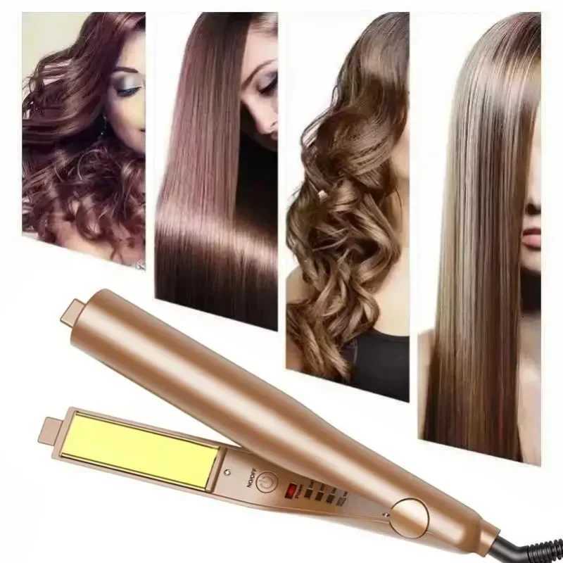2 in 1 Hair Straightener And Curler Twist Straightening Curling Iron Professional Negative Ion Fast Heating Styling Flat Iron S250725