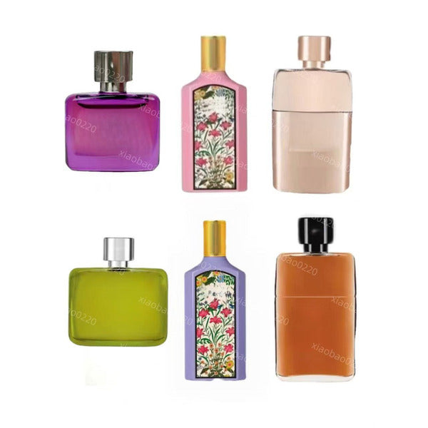 top Designer Brand guilty elixir de parfum 90Ml gardenia flora 100ml Men&#039;s and Women&#039;s Cologne Perfumes Lasting good smell fast delivery