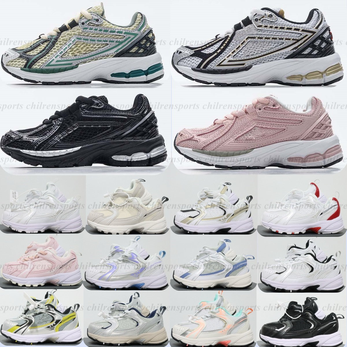 Designer Toddler kids shoes Girls boys baby sneakers Infants trainers Running shoe black white pink kid youth shoe