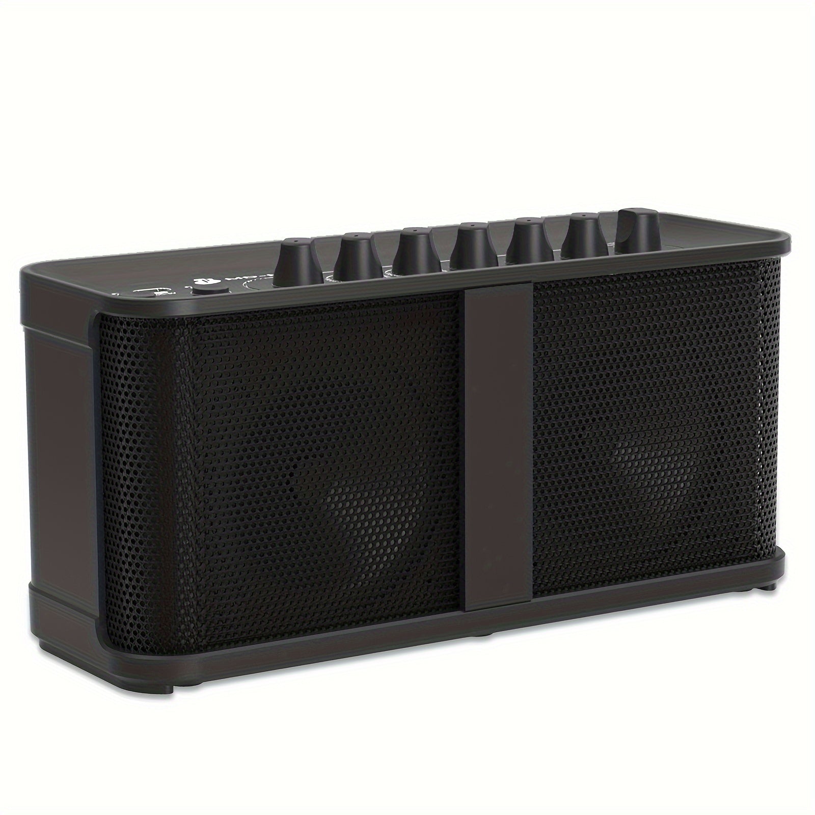 TEMU Justpro Mini Guitar Combo Amplifier, 5w Portable Rechargeable, Wireless Guitar Practice Amp With 7 Types Effects, Supports Headphone, Aux, Rec