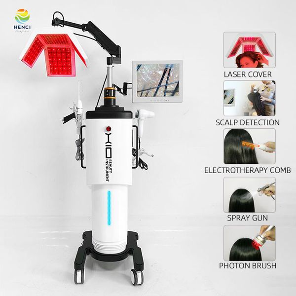 Hair Growth Stimulator- Hair-Growth System- 650nm Diode-Laser Low Level Laser Hair Regrowth Equipment