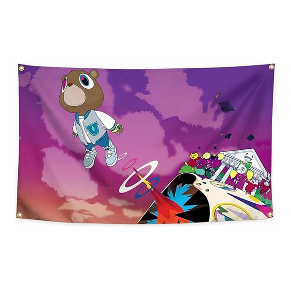 Music Album Cover Tapestry 5x3 Feet for Room Man Cave Wall Decor College Dorm Room Decoration Outdoor Parties Home Bedroom Indoo