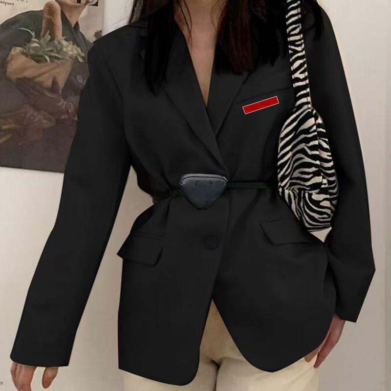 5AAA Outerwears Womens Jackets Blazers Long Coat Belt Slim Tops Designer Womens Windbreaker Coats Shirts Woman Designer Jackets Tops S-XL