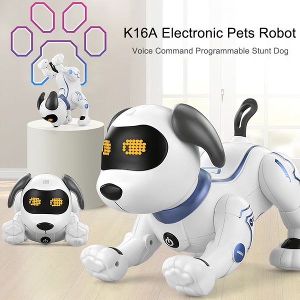 RC Robot Dog Electronic Walking Dancing Dog Intelligent Touch Remote Control Pet Dog Toy for Children&#039;s Toys Boys Girls Gifts