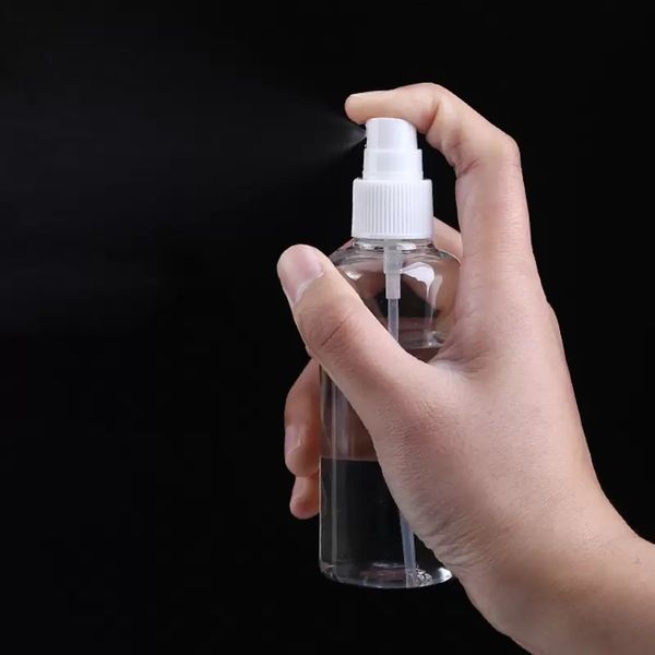 3oz 2oz 1oz Travel Plastic Spray Bottle Empty Cosmetic Perfume Container With Mist Nozzle Bottles Atomizer Perfume Sample Vials