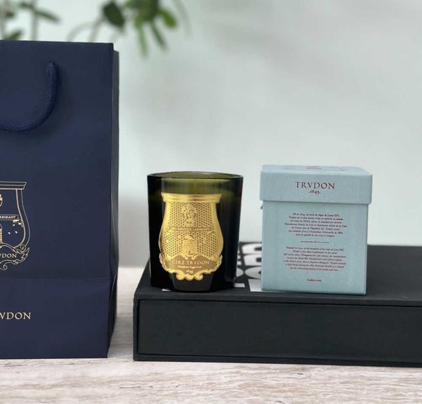 Cire Trudon cup scented candle Home plaster aromatherapy decoration 270gSoy wax Fragrance cup Candles not included X2412201