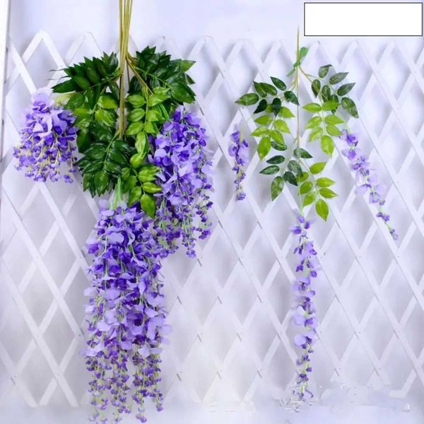3 pieces of 95cm wisteria artificial flowers for wedding party decoration plant artificial flowers DIY artificial plants for garden outdoor