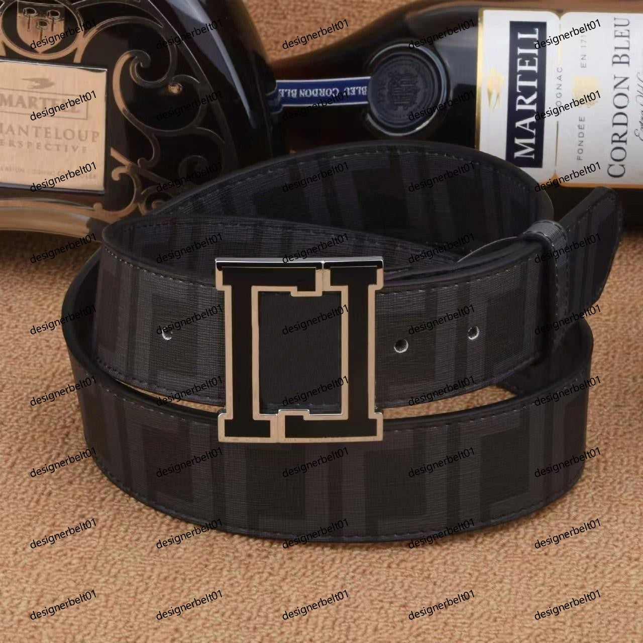 Belt Designer Belt Men&#039;s Belt Luxury Metal Smooth Buckle Belt Leather Belt Luxury Business Belt Fashion Classic Women&#039;s Belt Width 4.0 cm