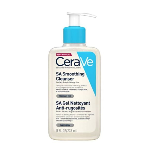 Sa Gel Nettoyant Anti-rugosités - Cerave Cleanser - Make-up remover 236 ml