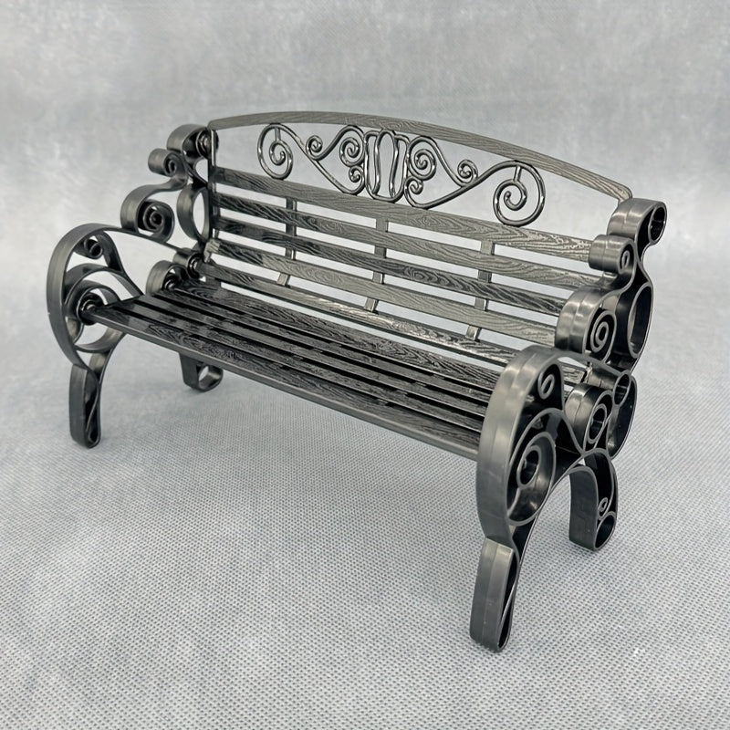 TEMU Miniature Model | Black Plastic Material | Exquisite Rolled | Suitable For Dollhouse And Fairy Garden Decoration | No Power Required | Durable