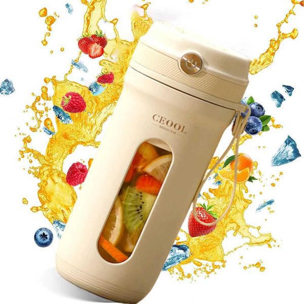 Mini portable blender electric juice blender smoothie blender multifunctional USB charging handheld juice cup M240828