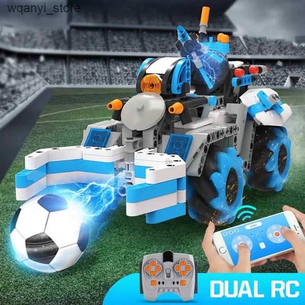 Electronics Robots Remote Control Football Robot Automotive Electronic Building Block Application Programming Model RC Football Robot Childr