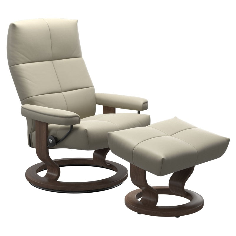 Stressless David Chair With Classic Base - Large - Paloma Leather